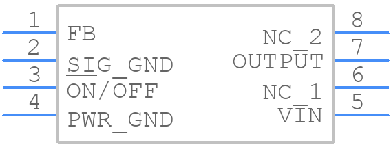 LM2574N-ADJG - onsemi - PCB symbol