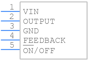 LM2575T-15G - onsemi - PCB symbol