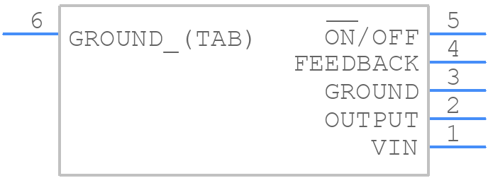 LM2576D2TR4-012G - onsemi - PCB symbol