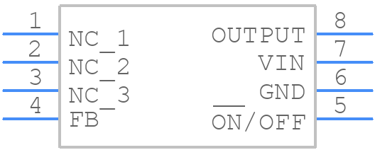 LM2594DADJR2G - onsemi - PCB symbol