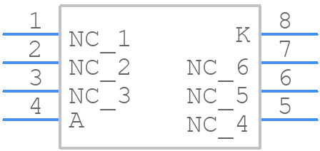 LM285D-1.2G - onsemi - PCB symbol