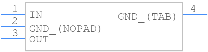 LP2950CDT-3.3G - onsemi - PCB symbol