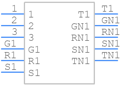 NCJ10FI-V-0 - Neutrik - PCB symbol
