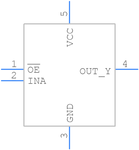 M74VHC1GT125DT1G - onsemi - PCB symbol