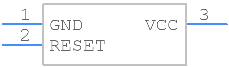 MAX810SQ463T1G - onsemi - PCB symbol