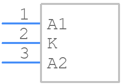 MBR30H100CTG - onsemi - PCB symbol