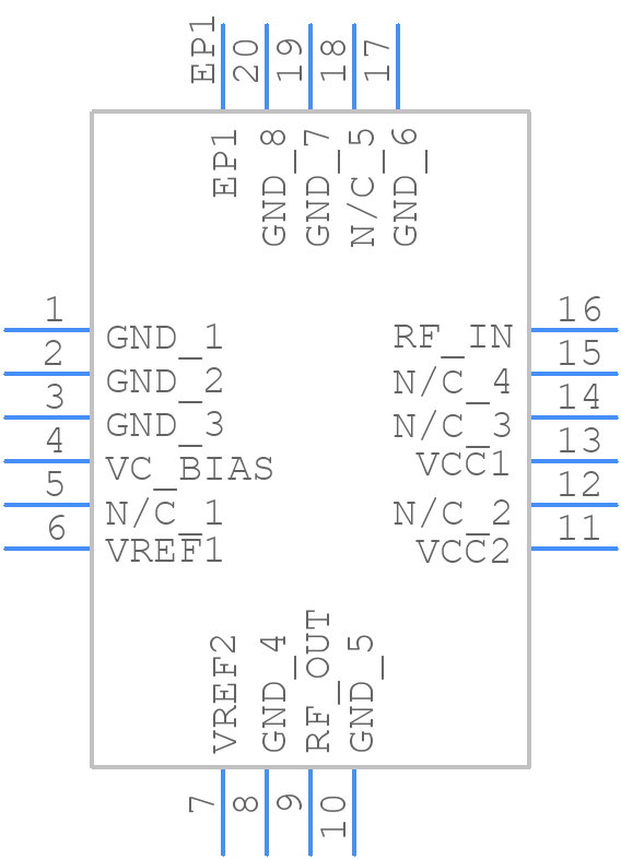 SKY65126-21 - Skyworks - PCB symbol