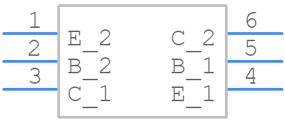 MBT3904DW1T1G - onsemi - PCB symbol