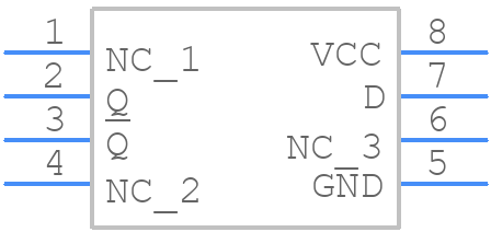 MC100EPT20DG - onsemi - PCB symbol