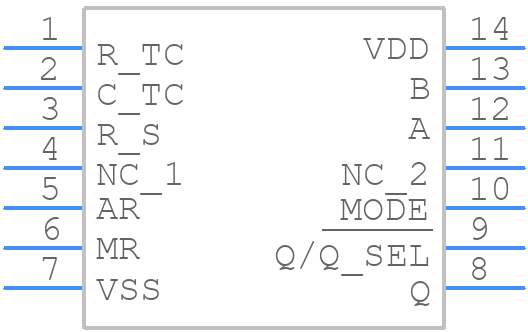 MC14541BDG - onsemi - PCB symbol