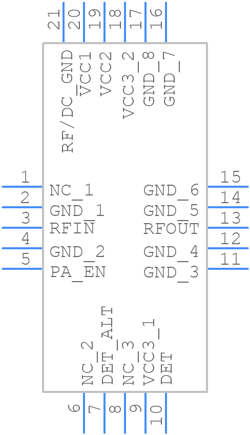QPA9501TR13 - Qorvo - PCB symbol