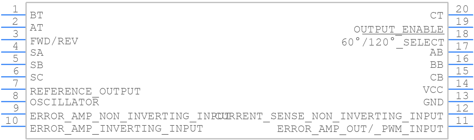MC33033DWG - onsemi - PCB symbol