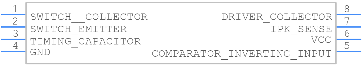 MC33063ADR2G - onsemi - PCB symbol