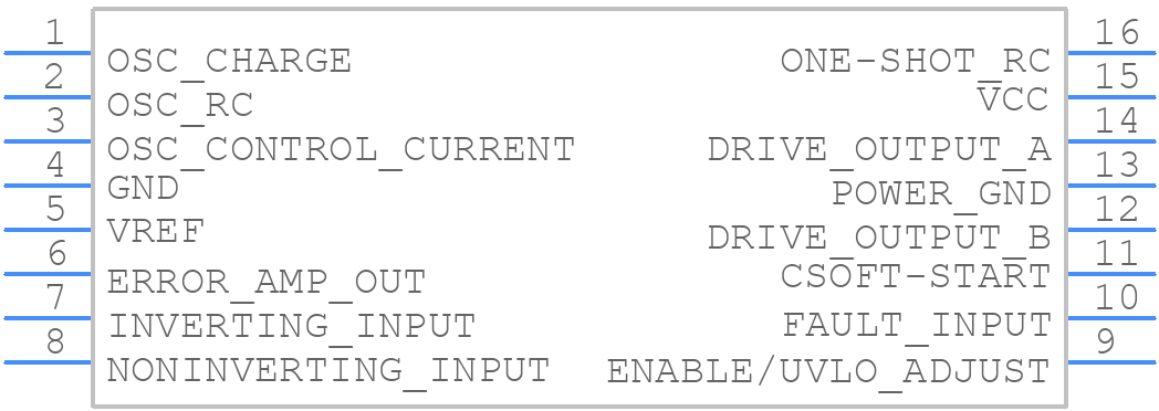MC33067PG - onsemi - PCB symbol