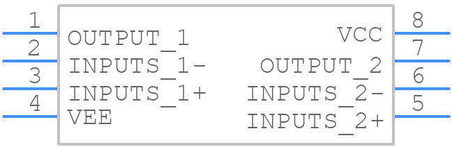 MC33077DR2G - onsemi - PCB symbol