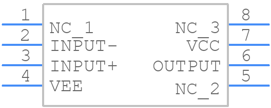 MC33201DG - onsemi - PCB symbol