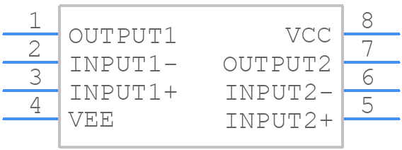 MC33202DG - onsemi - PCB symbol