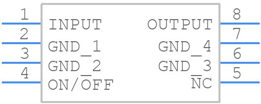 MC33375D-3.3G - onsemi - PCB symbol