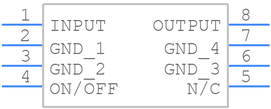 MC33375D-5.0R2G - onsemi - PCB symbol