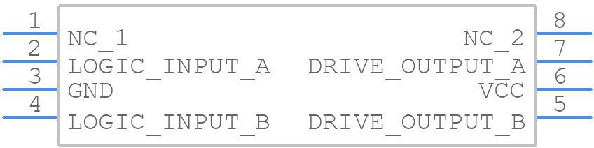 MC34151PG - onsemi - PCB symbol