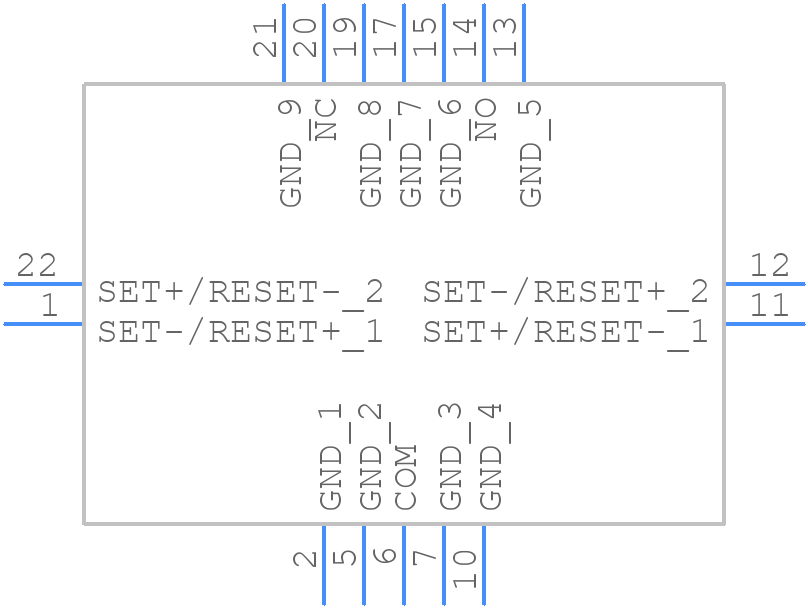 1-1462050-2 - TE Connectivity - PCB symbol