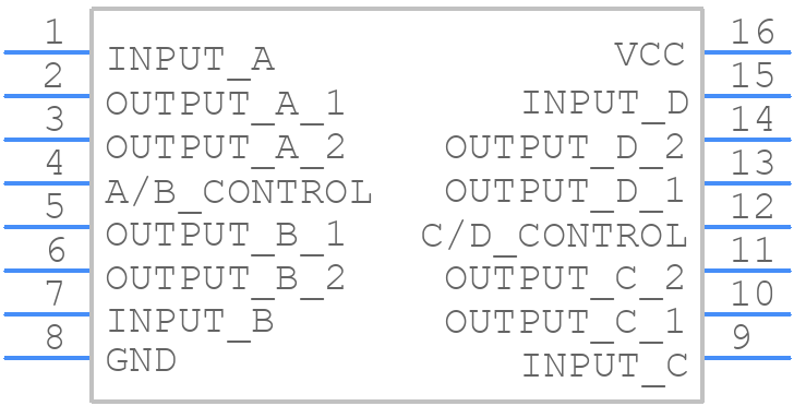 DS3487M - Texas Instruments - PCB symbol