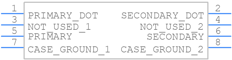 TMO16-1 - Mini-Circuits - PCB symbol