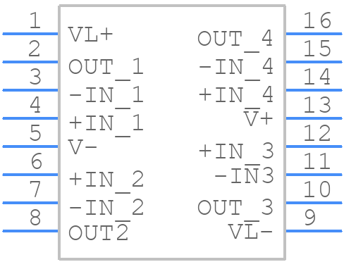 HA9P4905-5Z - Renesas Electronics - PCB symbol