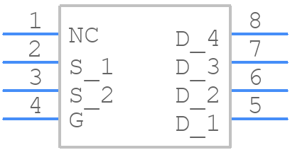 MMSF3P02HDR2G - onsemi - PCB symbol