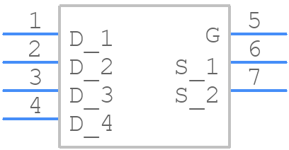 BSB012NE2LX - Infineon - PCB symbol