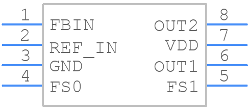 NB3N2302DG - onsemi - PCB symbol