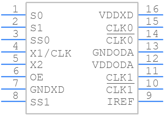 NB3N51032DTG - onsemi - PCB symbol