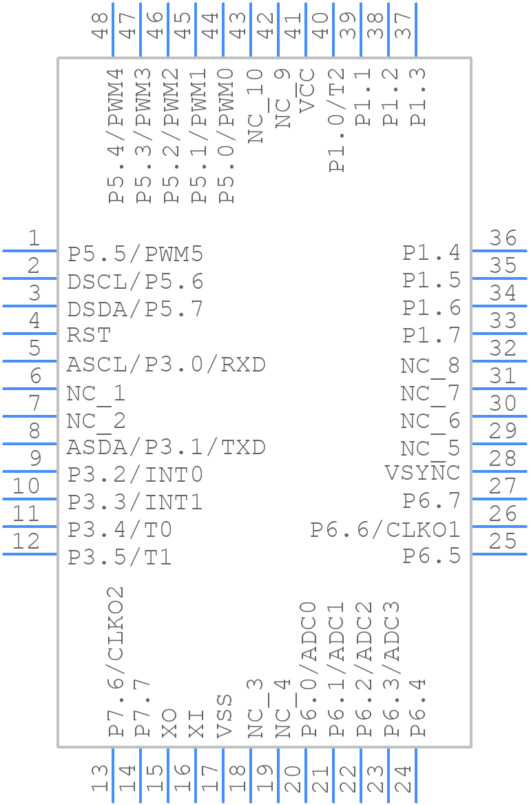RTD2120L - Realtek - PCB symbol
