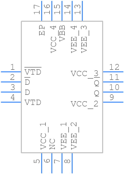 NB4L16MMNG - onsemi - PCB symbol
