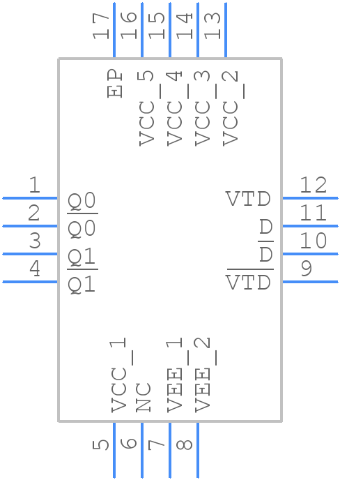 NB6N11SMNG - onsemi - PCB symbol
