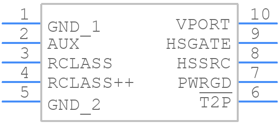 LT4293HMS#PBF - Analog Devices - PCB symbol