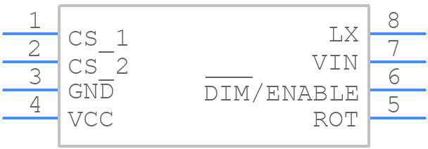 NCL30160DR2G - onsemi - PCB symbol