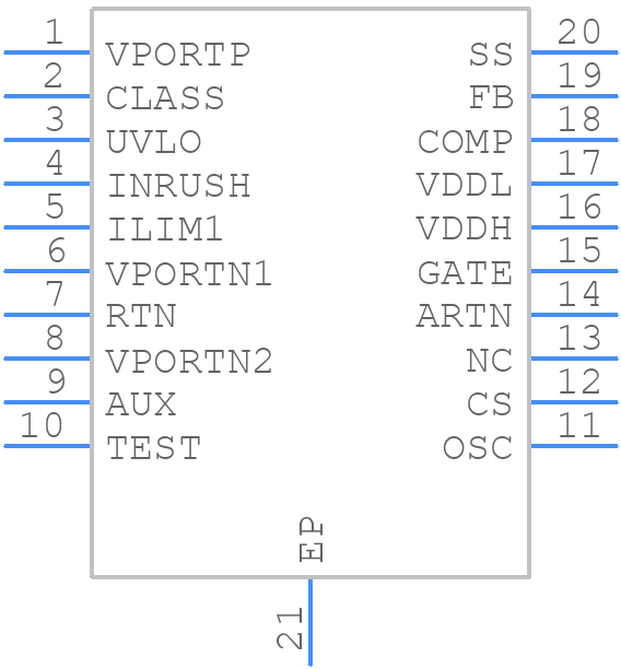 NCP1082DEG - onsemi - PCB symbol