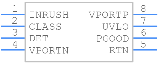 NCP1091DRG - onsemi - PCB symbol