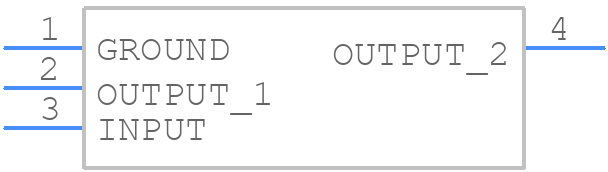 NCP1117ST12T3G - onsemi - PCB symbol