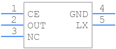NCP1400ASN33T1G - onsemi - PCB symbol