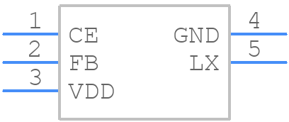 NCP1403SNT1G - onsemi - PCB symbol