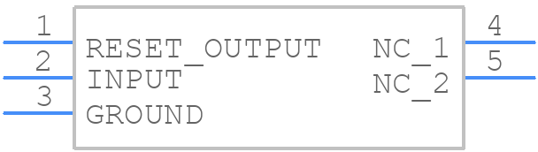 NCP301HSN22T1G - onsemi - PCB symbol