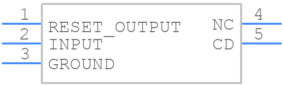 NCP302LSN30T1G - onsemi - PCB symbol