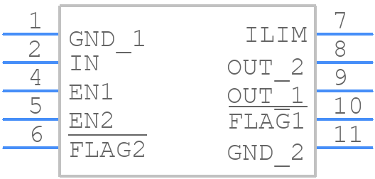NCP383LMUAJAATXG - onsemi - PCB symbol