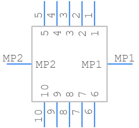 105429-1310 - Molex - PCB symbol