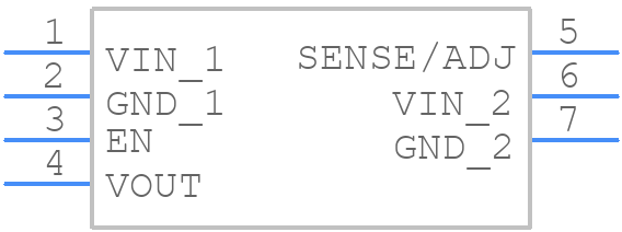 NCP606MN18T2G - onsemi - PCB symbol