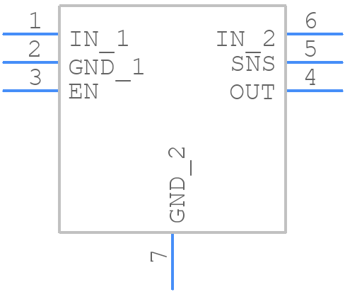 NCP692MN33T2G - onsemi - PCB symbol