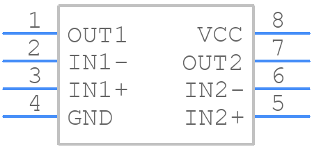 NCS1002DR2G - onsemi - PCB symbol