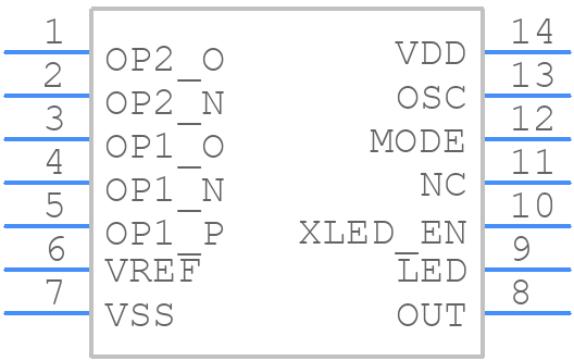 NCS36000DRG - onsemi - PCB symbol